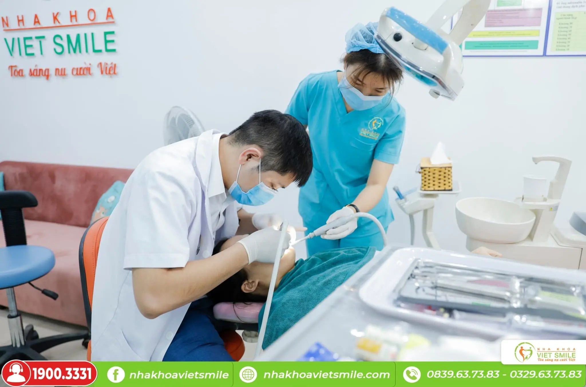 Bác sĩ VIÊT SMILE luôn tận tâm, tận lực với khcsh hàng