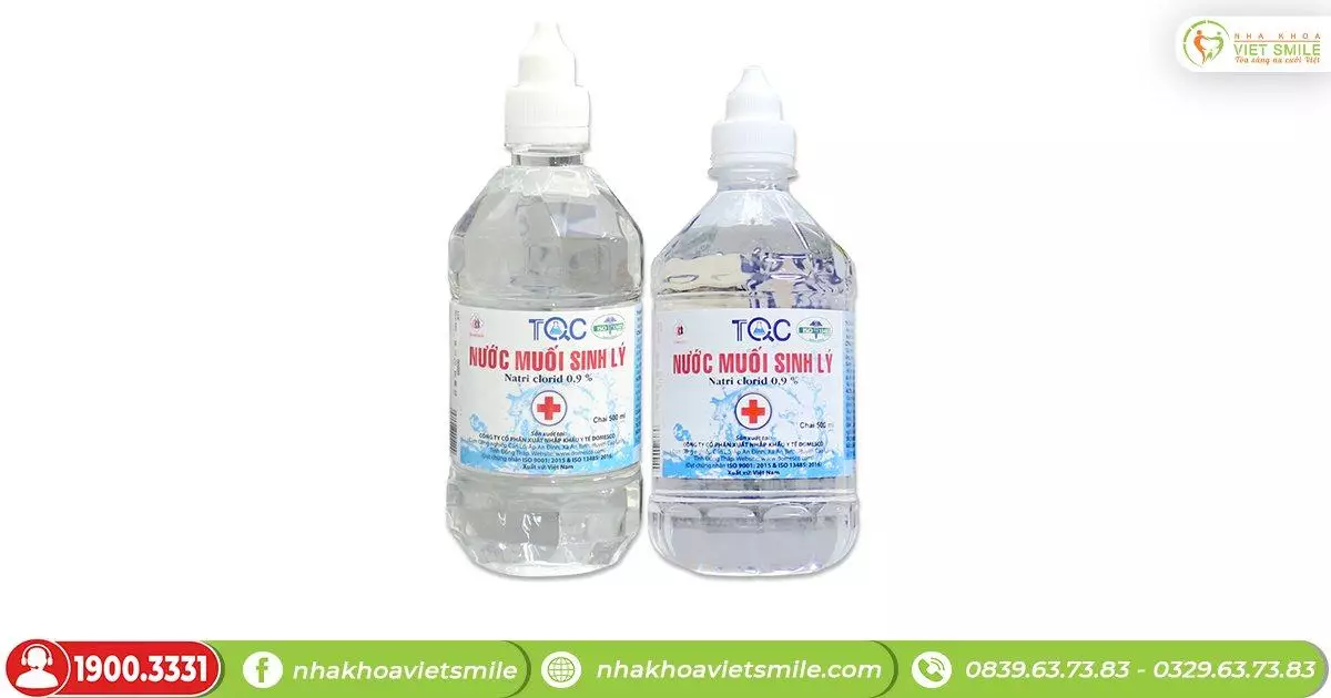 Cách chữa viêm lợi có mủ tại nhà bằng nước muối