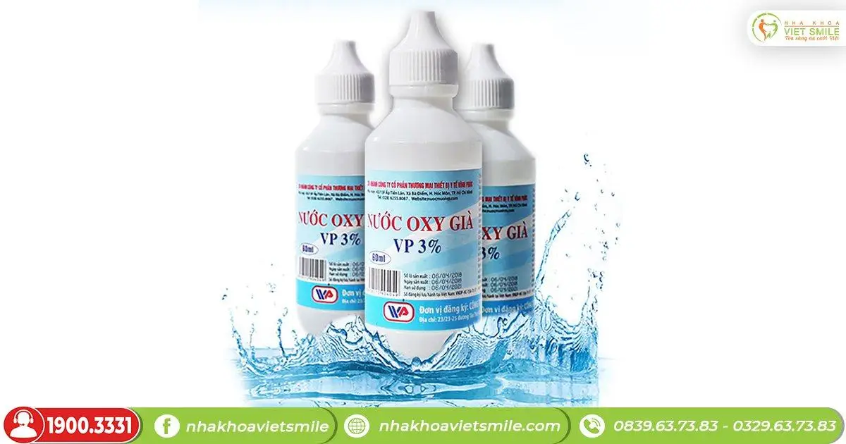 Sử dụng oxi già