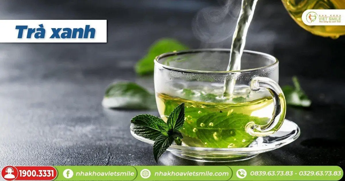 Dùng trà xanh để trị tụt lợi tại nhà