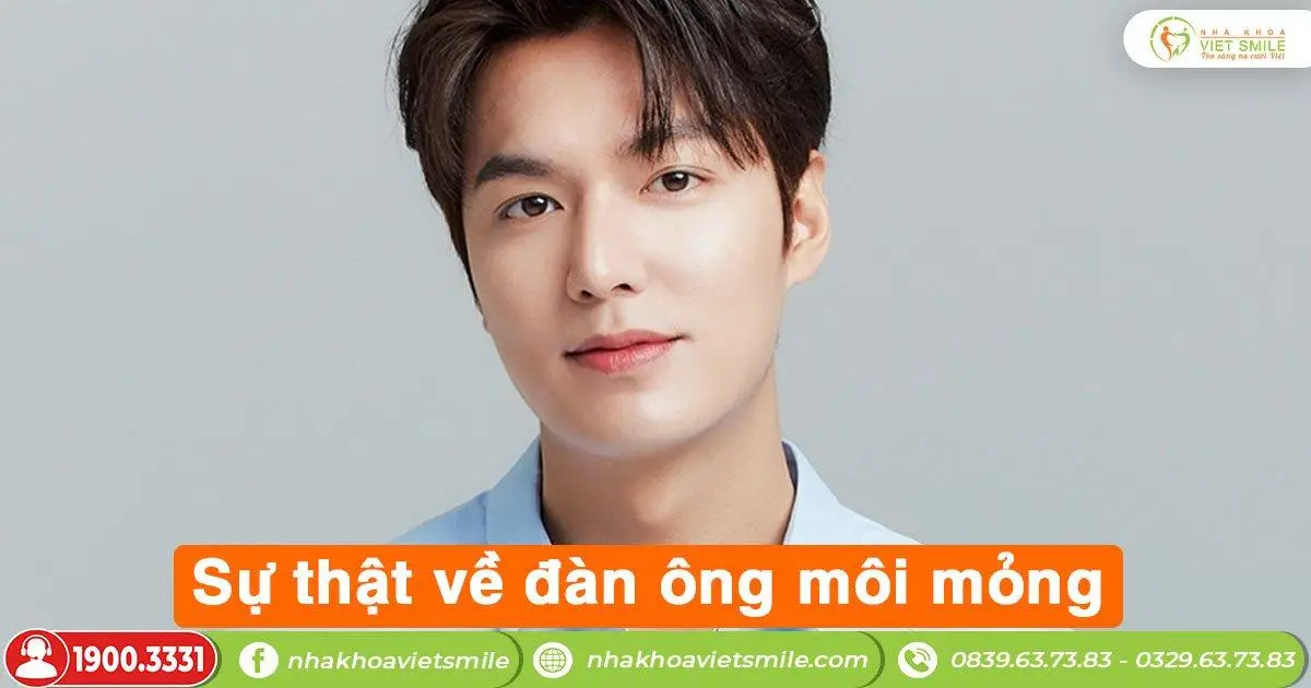 Sự thật về đàn ông môi mỏng