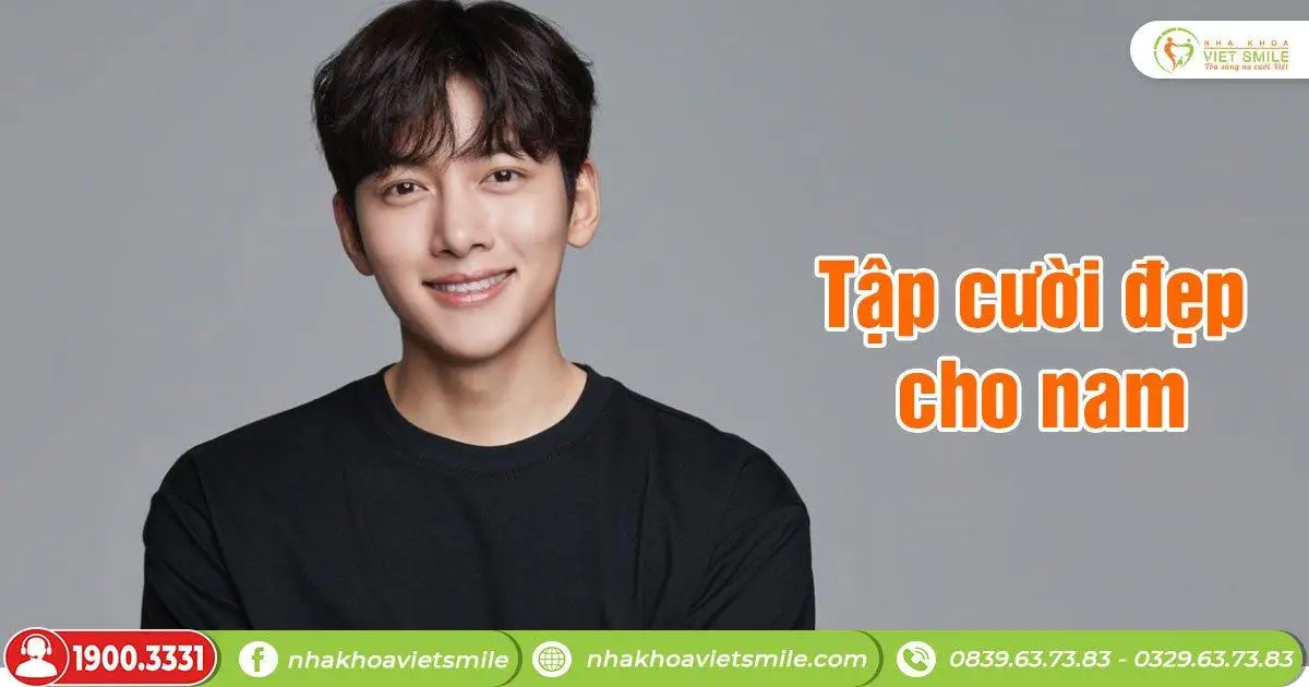 Tập cười đẹp cho nam