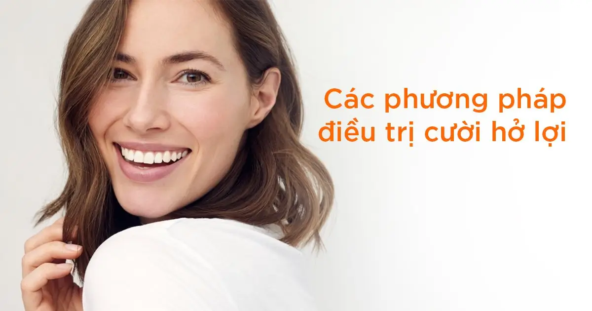 Các phương pháp chữa cười hở lợi