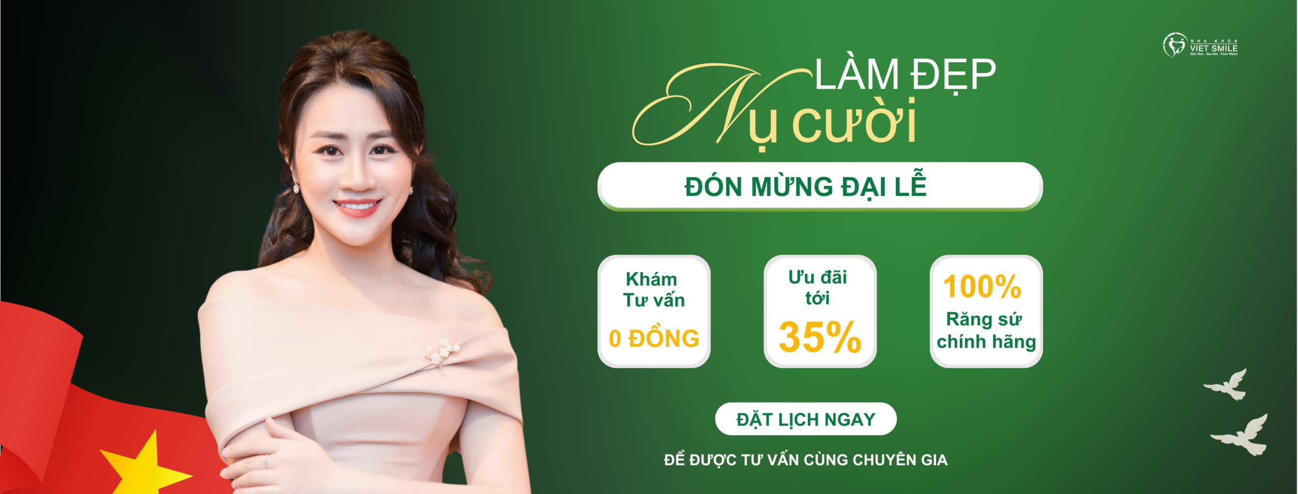 ưu đãi răng sứ tháng 4