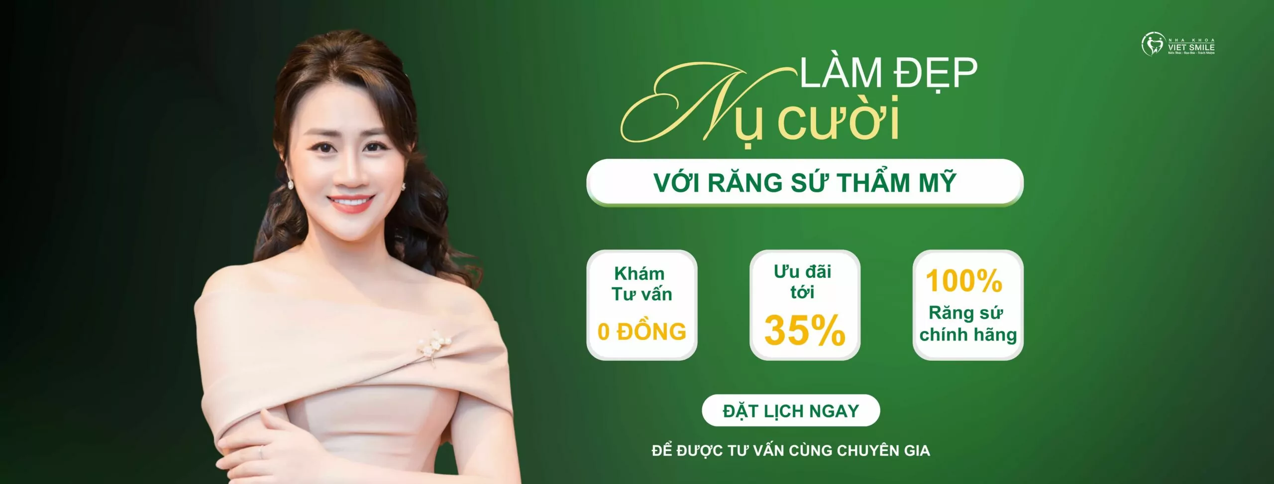 Ưu đãi răng sứ thẩm mỹ tháng 5