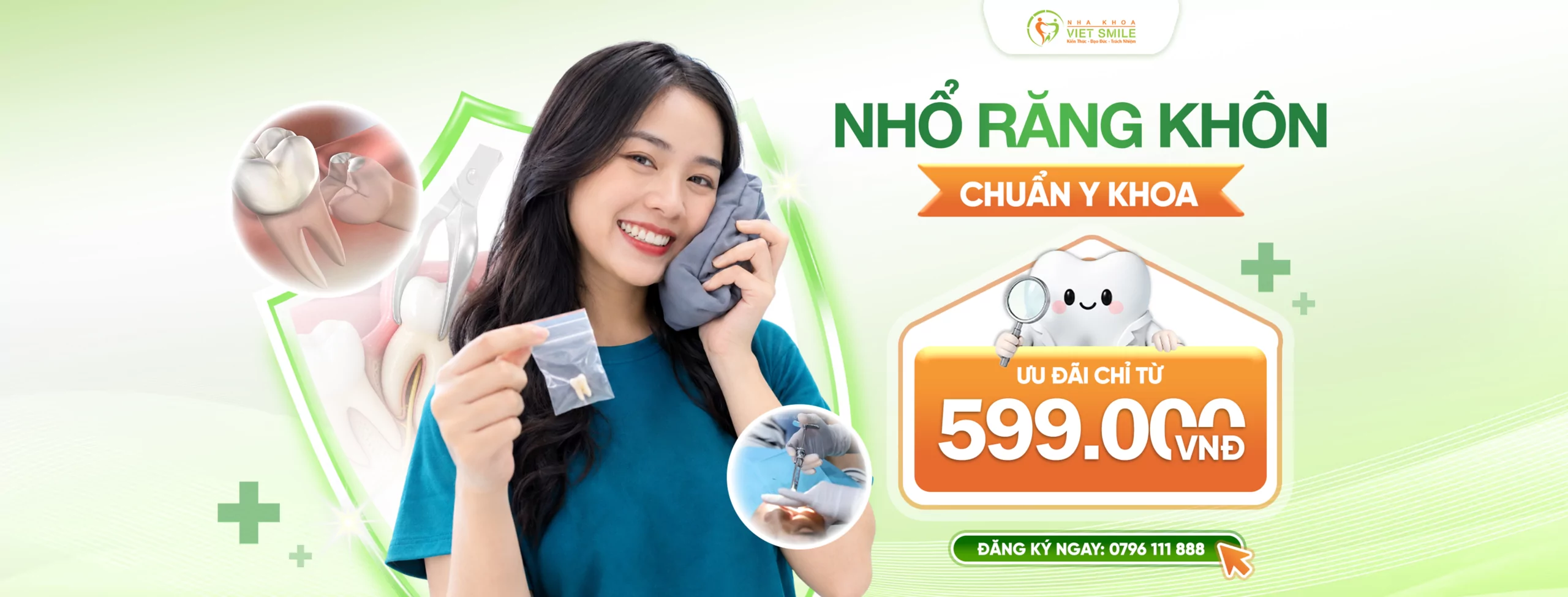 ƯU ĐÃI NHỔ RĂNG KHÔN THÁNG 9