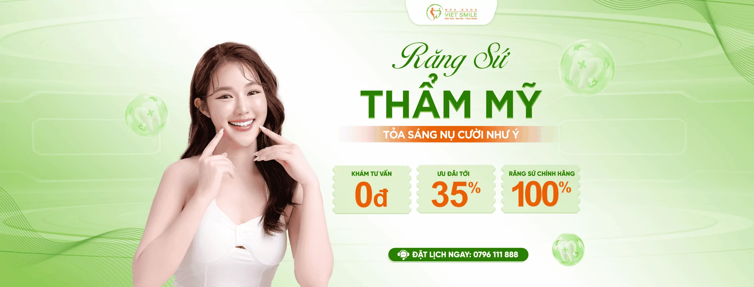 ƯU ĐÃI RĂNG SỨ THÁNG 8